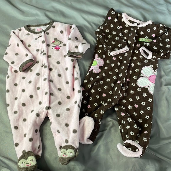Carter's One Pieces Infant Footed Pajamas Poshmark